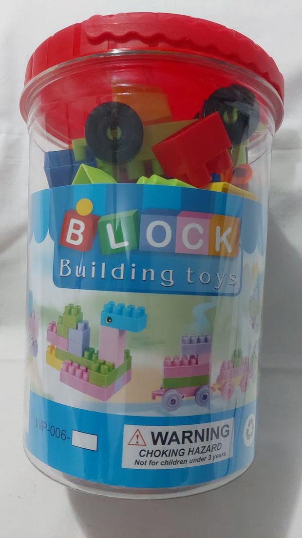 BLOCK BUCKET 55 PCS NO . WP - 006 -01