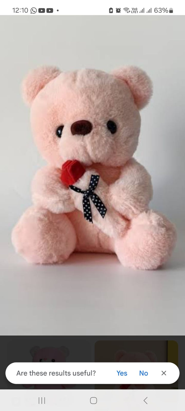 IG1 ROSE BEAR 35CM