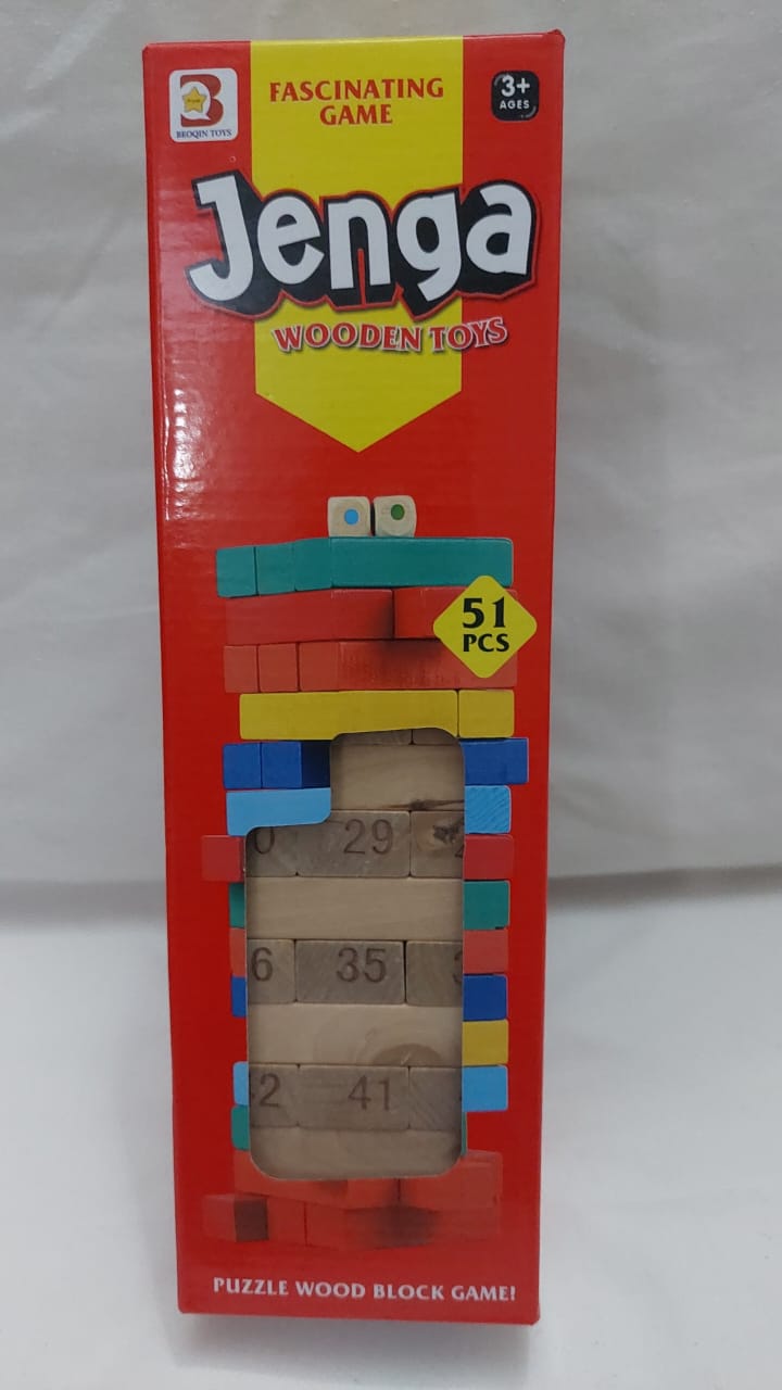 Jenga Wooden Toys  No . 7551 S